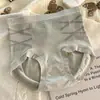 Nova Calcinha Feminina Preta de Bandagem Sem Costura de Cintura Alta para Afinar a Barriga e Levantar o Bumbum, Confortável de Alta Qualidade Antibacteriana para Afinar a Barriga e Levantar o Bumbum