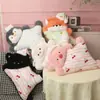 Almohada para uso en dormitorio, almohada para dormir, serie de fiesta de pijamas para niñas, cojín de sofá, soporte lumbar para coche, almohada para siestas