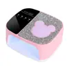 Lámpara de Uñas S80 con Cuatro Ajustes Regulables, Máquina de Uñas de Alta Potencia 168W, Lámpara de Fototerapia UV LED Enchufable, Lámpara para Curar Esmalte en Gel