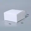 Caja de Cartón Blanco Spot Caja Rectangular Gruesa Blanca Caja de Embalaje Caja de Color Cartón Blanco Caja de Embalaje para Regalo Se Puede Personalizar