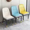 Cadeira de jantar para uso doméstico e comercial, cadeira de hotel restaurante de luxo leve, mesa e cadeira de jantar modernas minimalistas, cadeira de reunião com encosto