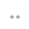 Pendientes Retro Chinos Cortados a Láser para Atraer Riqueza, Pendientes de Moneda de Cobre Estilo Lujo Accesible, Pendientes de Nicho Elegantes de Gama Alta