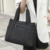 Bolsa de Lona para Mujer Bolso de Hombro de Moda Simple Casual para Viajar al Trabajo Bolso Grande para Compras Viajes Tote de Gran Capacidad