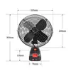 Ventilador Elétrico Recarregável Grande Capacidade para Camping ao Ar Livre Bateria de Lítio Ventilador Elétrico Portátil Interface Makita