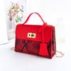 Bolso de Mujer al por Mayor de Guangzhou 2021 Nueva Moda Sexy Bolso Cruzado Piel de Serpiente Bolso Cuadrado Pequeño Comercio Exterior Hombro Bolso de Mujer