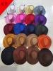 Sombrero vaquero occidental de gran alero, sombrero protector solar de verano para mujer, estilo europeo y americano, sombrero retro de playa para chica, sombrero para el sol y el viento.