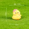 Novo Passeio de Primavera Pato Pequeno Micro-Paisagismo Ornatos de Jardinagem Acessórios para Bolo DIY Artesanato Criativo para Decoração de Casa
