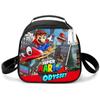 Bolsa de almuerzo portátil con diseño de Mario, lonchera aislante, bolsa de almuerzo para estudiantes, bolsa de comida aislante de aluminio grueso