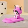 Desenho fofo Sanrio boneca tridimensional suporte de mesa para celular base suporte criativo pequena decoração de presente atacado