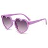 Gafas de sol para niños de amor transfronterizo, gafas de fiesta para niños con forma de corazón de color caramelo de moda, nuevas gafas de sol para niños al por mayor