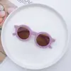 1593 Nueva Moda Estilo Coreano Gafas de Sol para Niños Montura Redonda Gafas Anti-ultravioleta para Niños y Niñas Gafas Infantiles