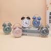 Reloj despertador de doble campana supergrande de 4 pulgadas, esfera de personalidad creativa, clásico silencioso para estudiantes, reloj de mesa GH823