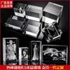K9 Quadrado Branco Vazio Vidro 3D Escultura Interna Cristal Branco Vazio Cubo Presente Medalha Decoração Vitrine Ornamento Decoração de Casa