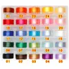 Boneca Leve de Viscose Brilhante 25 Características Faciais Bordado 20 Caixas de Cor Boneca d Fio de Bordado Feito à Mão 1 Fio de Bordado Fio de Seda Gelada 2