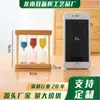Reloj de Arena Temporizador de Arena de 1/3/5 Minutos Regalo Creativo Personalizado Estilo Japonés Hogar Adornos de Reloj de Arena de Madera