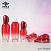 Envase de Botella de Vidrio Cosmético Botella para Loción Esencia Botella para Crema Facial Botella de Crema de 50g Envase para Producto de Cuidado de la Piel Degradado