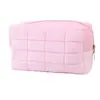 Bolsa de Almacenamiento de Maquillaje Estilo Coreano Bolsa de Maquillaje Suave Nube Bolsa de Tocador Portátil Simple Bolsa de Almacenamiento de Diseño de Nicho