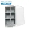 Producto popular transfronterizo: Molde de Hielo de Verano para Bebidas de Whiskey de Grado Alimenticio, Fácil de Desmoldar, Congelable y Reutilizable, Bandeja de Hielo de Silicona de 6 Cavidades