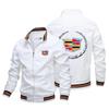2022 primavera y otoño comercio exterior transfronterizo nuevo logotipo de coche impresión 3D chaqueta con cremallera de cuello alto para hombre logotipo personalizado traje de béisbol