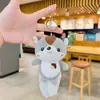 Lindo Gato Tuan Tuan Rojo de Internet Llavero Muñeco Colgante Muñeco Venta al por Mayor Colgante de Felpa Pequeño Regalo Llavero de Dibujos Animados