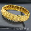 2023 Pulseras Doradas para Mujer de Oriente Medio Transfronterizas Dubái India Joyería Nupcial Africana Venta al por Mayor Suministro Exclusivo Transfronterizo