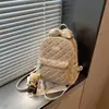 Mochila de design nicho estilo coreano transfronteiriça, nova coleção outono 2026, moderna e versátil, grande capacidade, mochila estilosa para estudantes