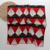 Pañuelo Cuadrado Pequeño de Seda Simulada, Pañuelo para el Cabello, Pañuelo Decorativo para Camisa, Rayas Geométricas, Pañuelo de Seda Versátil, Pañuelo Estampado para Ropa de Trabajo