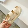 Sandalias Deportivas para Niñas 2026 Verano Nuevas Cómodas para Niños Pequeños con Velcro Punta Abierta Zapatos de Playa Suela Suave