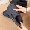 Zapatos Birkenstock Peludos de Suela Gruesa para Aumentar la Altura para Mujer 2025 Nuevos Zapatos de Algodón Deslizables Retro Populares para Exteriores para Mujer
