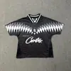 Comércio exterior atacado marca de tendência de rua europeia e americana Ilha de Alcatraz camiseta esportiva de manga curta roupas de futebol polo respirável roupa de casal
