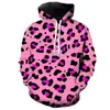 Sudadera con capucha y estampado digital 3D de textura de tigre Otoño e Invierno Comercio Exterior Europeo y Americano Ropa Deportiva tipo Béisbol Suelta para Hombre y Mujer