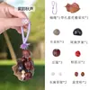 Casca de fruta natural Pingente de paz Bodhi Decoração de carro Sino pendurado Chaveiro Ornamento Item decorativo Atacado