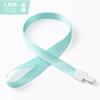 Lanyard para permiso de trabajo de 1.5 cm de ancho, lanyard de poliéster, lanyard para gafete, lanyard, lanyard con impresión de LOGO