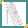 Cortador de Papel A5 Bidirecional, Aparador de Papel, Cortador de Papel para Papelaria, Ferramenta de Corte A5 Tipo Deslizante, Ferramenta Manual para Artesanato