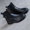 Botas Martin para Mujer Estilo Británico 2026 Nuevo Estilo Primavera y Otoño Botas Estilo Corto Talla Grande Cremallera Lateral Temporada Otoño e Invierno Botas Chelsea