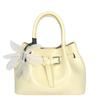 Chegada Nova 2025 Bolsa Portátil Estilosa Plissada Tipo Balde Alto Valor de Cor Moda Elegante Bolsa de Ombro Transversal Feminina