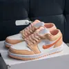 Zapatos Putian Originales Puros Aj1 de Caña Baja Tenis para Hombre y Mujer Cuero Genuino Moca Baloncesto Jordan Bajo Se Edición Limitada San Valentín Zapatos de Pareja