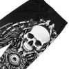 Comercio Exterior Ropa Europea y Americana Más Vendida Estampado Digital 3D Calavera Pantalones Deportivos de Yoga de Nueve Puntos para Mujer