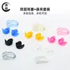 Tapones para los oídos para nadar al por mayor tapones para los oídos de silicona en espiral tapones para los oídos impermeables para nadar traje con clip para la nariz tapones para los oídos nuevos mejorados fábrica