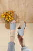 2026 Primavera Verano Nuevo Comercio Exterior Transfronterizo Tallas Grandes Modernas Modernas Pantuflas Pantuflas Casuales de Suela Gruesa Zapatos de Mujer Transfronterizo