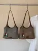 Bolsa de Playa de Paja para Vacaciones de Verano, Bolso de Hombro Tejido de Gran Capacidad, Bolso de Axila de Diseño Nicho Estilo Coreano para Viajes