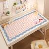 Alfombrilla de Escritorio Estudiante Atractiva para Protección Ocular de Niñas, Mantel de Mesa de Escritorio para Escribir, Alfombrilla Protectora de Escritorio de Aprendizaje y Oficina, Estilo Crema