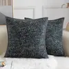 Funda de Almohada Cuadrada de Chenilla Amazon Funda para Cojín Cuadrado Almohada de Chenilla