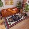 Alfombra Persa para Sala de Estar, Felpudo Turco para Hotel B&B, Sofá, Mesa de Café para el Hogar, Dormitorio, Piso Completo