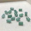 Jadeíta Azul Agua Natural Grado A Agujero Grande Cuentas de Ábaco Jade DIY Accesorios de Tejido Cuentas Espaciadoras Joyería Piezas Sueltas Venta al por Mayor