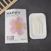 Nuevo Juego Desechable de Cuchillo, Tenedor y Plato para Pastel, Combinación de Plato y Tenedor para Hornear, Vajilla de Cumpleaños, Plato, Tenedor y Vela de Papel Biodegradable