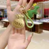 Bolsa de la Suerte de Riqueza 2025 Colgante Oro Puro 999 Cadena para Teléfono Móvil Llavero Bolsa de Prosperidad Caja de Regalo para Negocios