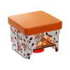 Conjunto completo de uma mesa com lareira para aquecimento de inverno, jantar e jogos; uma mesa de jantar quadrada para uso doméstico, um suporte multifuncional para queimar lenha