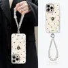 Muñeca Camelia de Lunares Adecuada para Funda de Teléfono Móvil Apple 17Pro Pulsera Iphone15 16 Lujo Accesible Sentido de Gama Alta 14