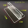 Clipe Publicitário de Acrílico Supermercado Farmácia Acessórios para Prateleira de Ferro Magnético Etiqueta de Classificação Placa Kt Sinal Indicador de Encaixe